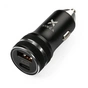 Зарядний пристрій Vinga QC3.0 + PD Quick Car Charger aluminium 36W Max black (VCCQPAC) - зменшене зображення 1