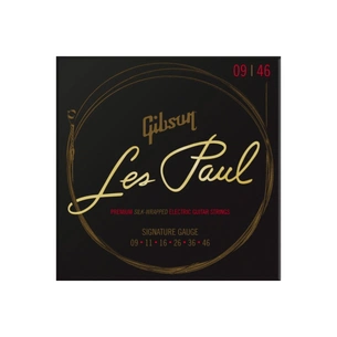Струни для гітари Gibson SEG-LES Les Paul Premium Electric Guitar Strings Signature (09-46) (230475) зображення 1