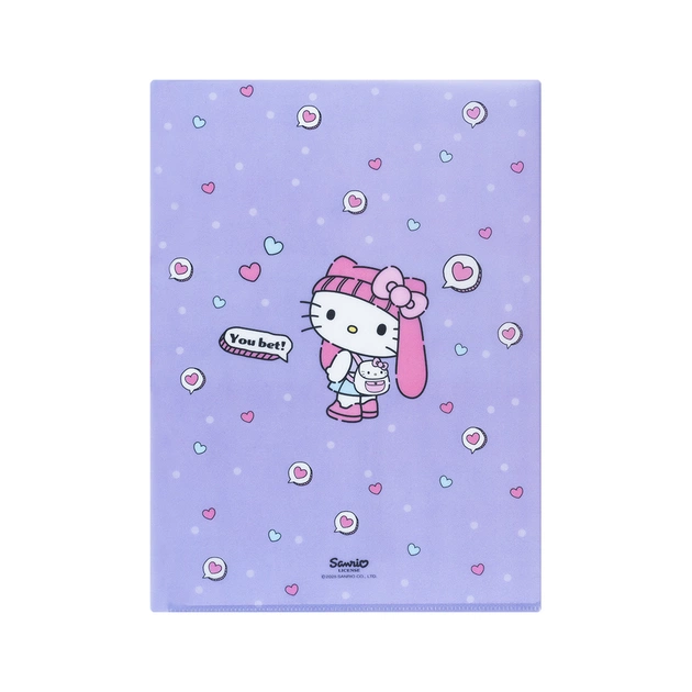Папка - куточок Kite із клапаном A4 Hello Kitty- 5 (HK25-248-5) - picture 3