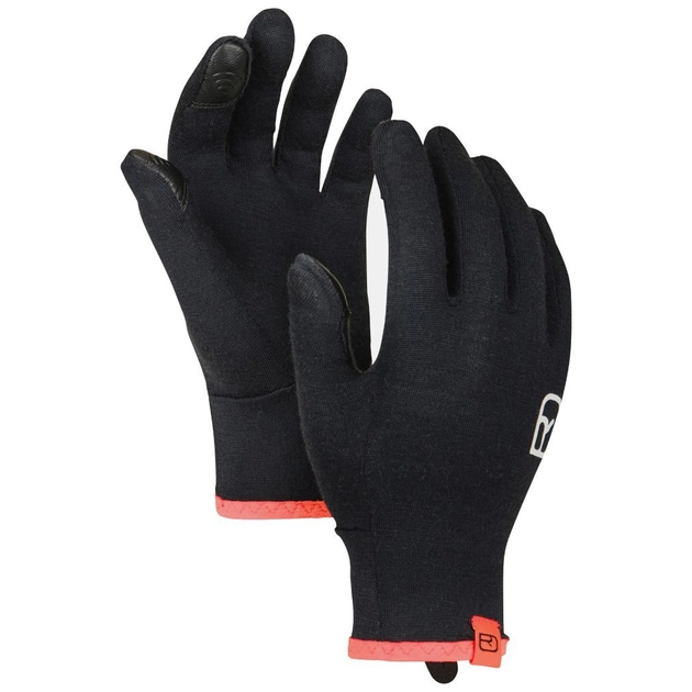 Рукавицы Ortovox 185 Rock'N'Wool Glove Liner Wms black raven - XS (025.001.1102) - изображение 1