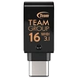 USB флеш накопичувач Team 16GB M181 Black USB 3.1/Type-C (TM181316GB01) - зменшене зображення 5