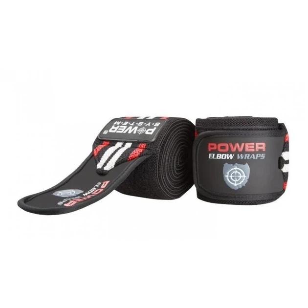 Бинт для спорту Power System PS-3600 Red/Black (PS-3600_Red-Black) - зображення 1