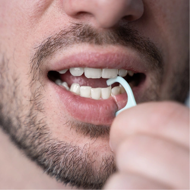 Флос-зубочистки Fesco Ultra Dental Floss Picks 40 шт. (4820204702410) - picture 4