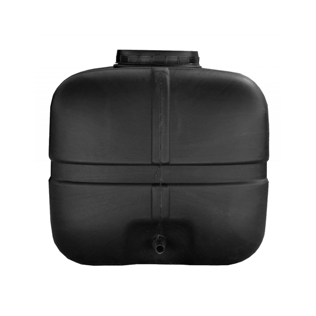 Ємність для води Пласт Бак квадратна не харчова 150 л прямокутна чорна видувна (5706) - picture 2