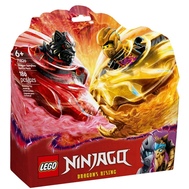 Конструктор LEGO Ninjago Бойовий набір дракона Спін-джитсу (71826) - зображення 1