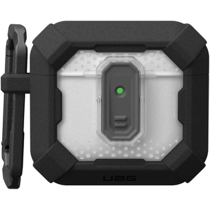 Чехол для наушников Urban Armor Gear Plasma для Apple AirPods (Gen 4, 2024) Black (104129114040) изображение 1