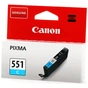 Картридж Canon CLI-551 Cyan 7 ml (6509B001) - зменшене зображення 1