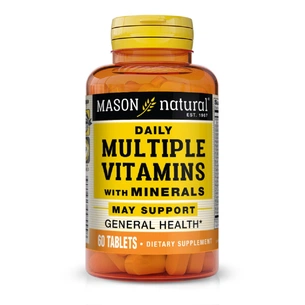 Мультивітамін Mason Natural Мультивітаміни та мінерали на кожен день, Daily Multiple Vit (MAV09555) зображення 1