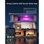 Светильник Govee 12" Smart Ceiling Light, RGBWW + RGBIC, WI-FI/Bluetooth, білий (H80A1C01) - уменьшенное изображение 6