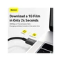 Дата кабель USB-C to Lightning 1.0m 20W Superior Series Black Baseus (CATLYS-A01) - уменьшенное изображение 10