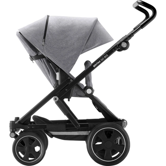 Коляска Britax Go Big2 Grey Melange Black (2000029403) - изображение 7