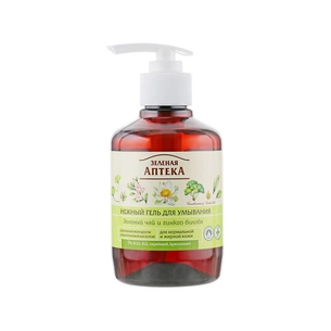 Гель для вмивання Зелена Аптека Ніжний Зелений чай та гінкго білоба 270 мл (4823015907838) зображення 1