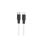 Дата кабель USB-C to Lightning 1.0m 3A 20W X21 Plus black+white HOCO (6931474742162) - уменьшенное изображение 1
