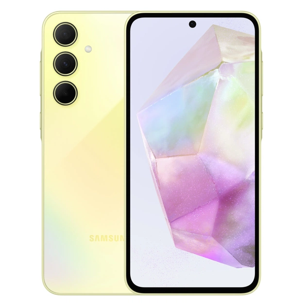 Мобільний телефон Samsung Galaxy A35 5G 8/256Gb Awesome Lemon (SM-A356BZYGEUC) - изображение 1
