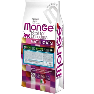 Сухий корм для кішок Monge Cat Bwild Grain Free Sterilised Тунець 10 кг (8009470005197) зображення 1