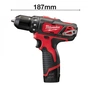 Шуруповерт Milwaukee M12 BDD-202C, 30 Нм (4933441915) - зменшене зображення 7