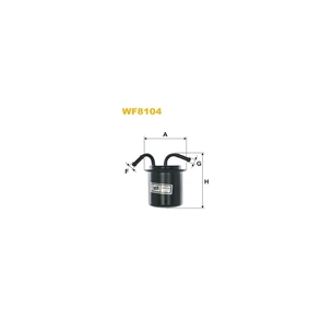 Фільтр паливний Wixfiltron WF8104 зображення 1