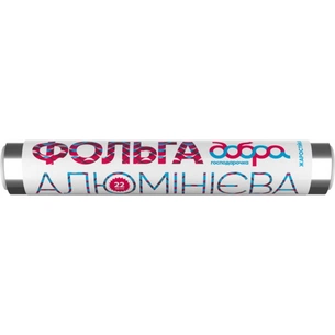 Фольга алюмінієва Добра Господарочка 9 мкм 22 м (4820086520317) зображення 1