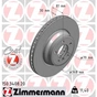 Гальмівний диск ZIMMERMANN 150.3408.20 - зменшене зображення 1