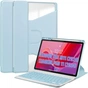 Чохол до планшета BeCover 360° Rotatable + Keyboard Lenovo Tab M11 (2024) TB-TB330FU/Xiaoxin Pad 11 (2024) 11" Light Blue (712410) - зменшене зображення 1