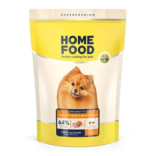 Сухий корм для собак Home Food ADULT MINI Healthy Skin And Shiny Coat з індичкою та лососем 1.6 кг (4820235020361) зображення 1