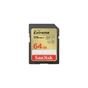 Карта пам'яті SanDisk 64GB SD class 10 UHS-I U3 V30 Extreme (SDSDXV2-064G-GNCIN) - зменшене зображення 1