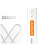 Струни для гітари D'Addario XS 80/20 Bronze Extra Light (10-47) (XSABR1047) - зменшене зображення 5