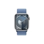 Смарт-годинник Apple Watch Series 9 GPS 45mm Silver Aluminium Case with Winter Blue Sport Loop (MR9F3QP/A) - зменшене зображення 2
