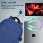 Рюкзак для ноутбука Promate 15.6" Birger blue (birger.blue) - зменшене зображення 4