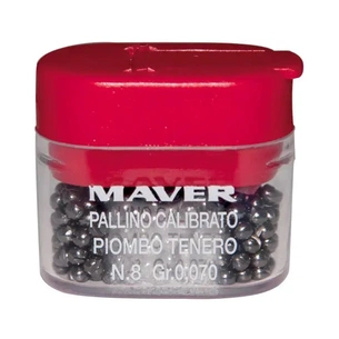 Грузило Maver набір Pallini Supercalibrati Teneri 5/0 (0.705g) (1300.36.11) зображення 1