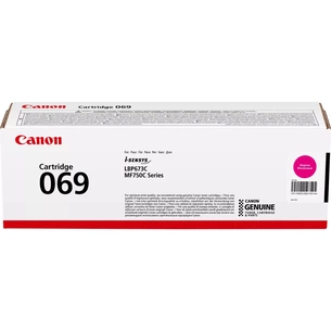 Картридж Canon 069 Magenta 1.9K (5092C002) зображення 1