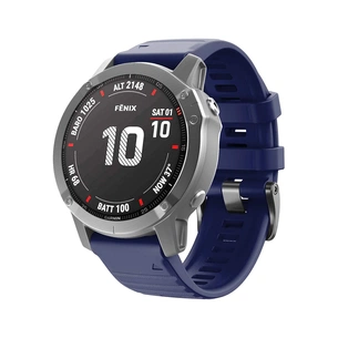Ремінець до смарт-годинника Armorstandart Silicone 22mm для Garmin Fenix 5/6 Dark Blue (ARM60807) зображення 1