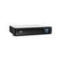 Пристрій безперебійного живлення APC Smart-UPS C 1000VA LCD RM 2U with SmartConnect (SMC1000I-2UC) - зменшене зображення 3