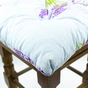 Подушка на стілець MirSon Бязь 17-0130 Lavender sea 40х40 см (2200006185420) - зменшене зображення 4