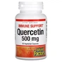 Вітамінно-мінеральний комплекс Natural Factors Кверцетин, 500 мг, Quercetin, 60 вегетаріанських капсул (NFS01390) - зменшене зображення 1