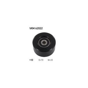 Ролик натягувача ременя SKF VKM 62022 зображення 1