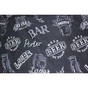 Постільна білизна MirSon Бязь 17-0510 Beer Bar blac Сімейний 160x220 (2200003631722) - зменшене зображення 5