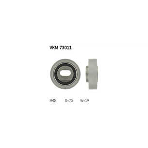 Ролик натягувача ременя SKF VKM 73011 зображення 1