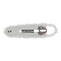 Шина для ланцюгової пили SEQUOIA 1/4", 1.1 мм, 4"/10 см (22-2004-23-34) - зменшене зображення 1