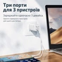 Сетевое зарядное устройство Remax Ligil Series 65W PD + QC Fast Charger White (RP-U55) - уменьшенное изображение 3
