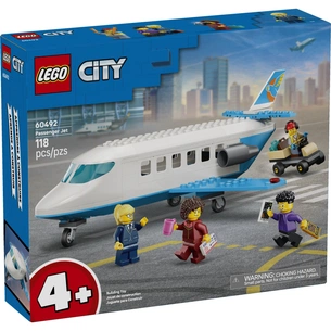 Конструктор LEGO City Пассажирский самолет (60492) изображение 1