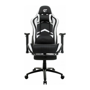 Крісло ігрове GT Racer X-2534-F Black/White зображення 1