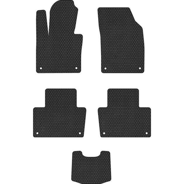 Килимок в салон EVAtech Volvo XC90 2014-2020 2 покоління SUV EU (VV31413CV5VL8RBB) - зображення 1