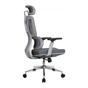 Офісне крісло GT Racer B-121A Gray - зменшене зображення 3