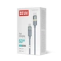 Дата кабель USB-C to USB-C 1.0m 3A 60W warm light gray ColorWay (CW-CBPDCC092-GR) - уменьшенное изображение 5