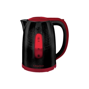 Електрочайник Liberton LEK-6813 black-bordo зображення 1
