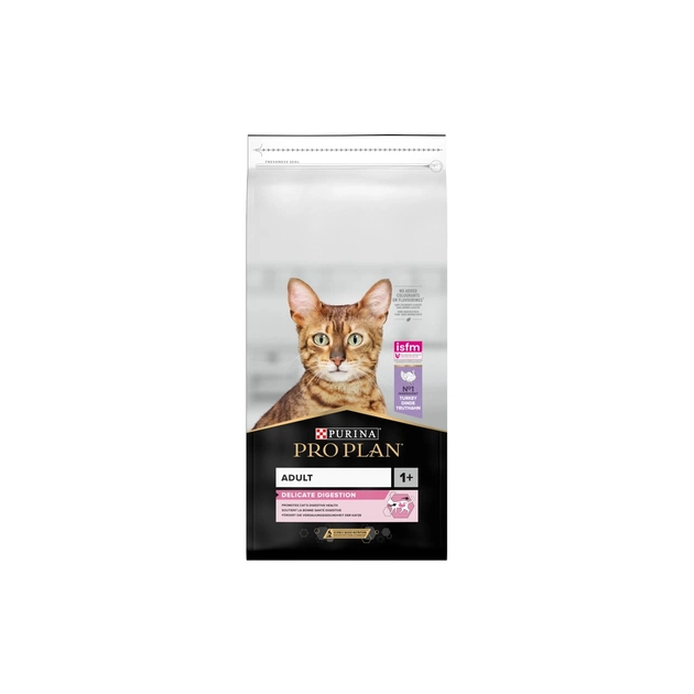 Сухий корм для кішок Purina Pro Plan Delicate Adult 1+ з індичкою 14 кг (7613287887726) - изображение 1