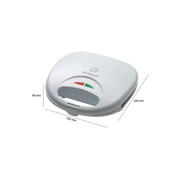 Сендвічниця Bomann ST5016 CB white (ST5016CB white) - picture 6