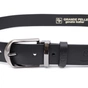 Ремінь Grande Pelle Брючний з натуральної шкіри Чорний (11681) - зменшене зображення 5
