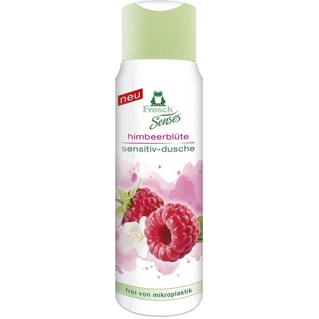 Гель для душу Frosch Senses Малина 300 мл (4001499948602) - изображение 1